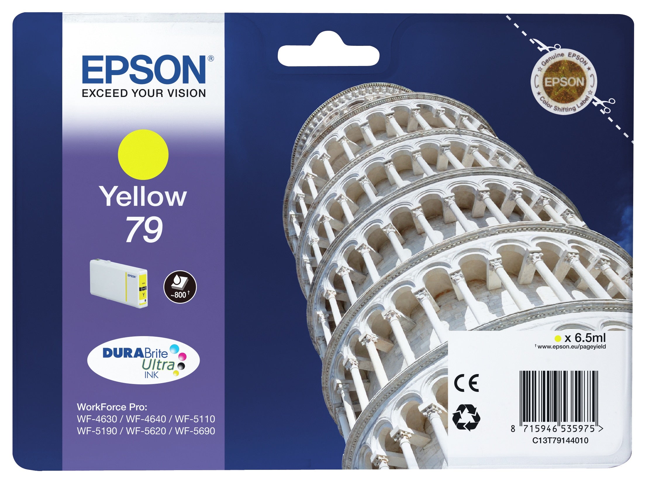 Epson Jaune 5110Dw Cartouche Dencre Epson Dorigine — Epson au Maroc | Connecto.ma